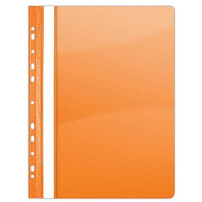DONAU 1704001PL-12 plast häftapparat perforerad A4 orange, siftapparat plast slitstark PVC hård glasklar täckblad klämmapp för kontor och skola, eurohål 10-pack DONAU 1704001PL-12 plast häftapparat perforerad A4 orange, siftapparat plast slitstark PVC hård glasklar täckblad klämmapp för kontor och skola, eurohål 10-pack