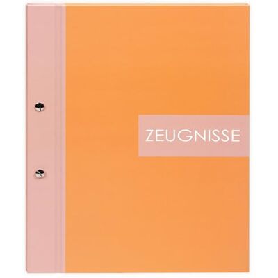 goldbuch 36 015 Certifikatmapp Papaya, certifikatmapp DIN A4, dokumentmapp med skruvlock och 12 genomskinliga fodral, organisationsmapp, omslag av konsttryck, ca 24 x 31 x 1,5 cm, orgamapp, orange goldbuch 36 015 Certifikatmapp Papaya, certifikatmapp DIN A4, dokumentmapp med skruvlock och 12 genomskinliga fodral, organisationsmapp, omslag av konsttryck, ca 24 x 31 x 1,5 cm, orgamapp, orange