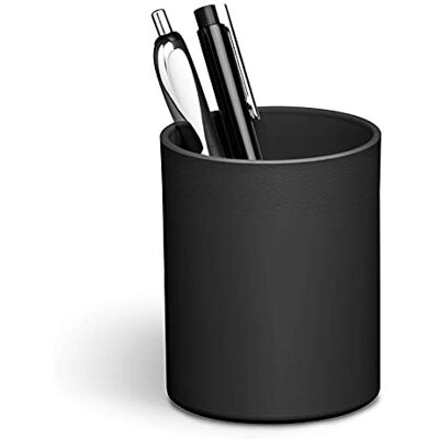 Durable Pennhållare Eco, Rund Pennkopp, 6 st, svart, 775901 Robust skrivbordsförvaring för pennor och saxar, mått Ø 80 mm, höjd 100 mm, kompatibel med Eco-serien, Made in Germany Durable Pennhållare Eco, Rund Pennkopp, 6 st, svart, 775901 Robust skrivbordsförvaring för pennor och saxar, mått Ø 80 mm, höjd 100 mm, kompatibel med Eco-serien, Made in Germany