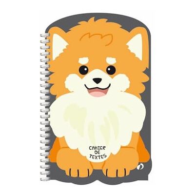 QUO VADIS Kollektion: Kawaii spiral texthandbok 15 x 21 cm hund QUO VADIS Kollektion: Kawaii spiral texthandbok 15 x 21 cm hund