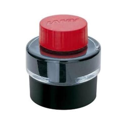 Lamy T 51 bläck 828 – bläcktunna med resterande uppsamlare i rött – 30 ml Lamy T 51 bläck 828 – bläcktunna med resterande uppsamlare i rött – 30 ml