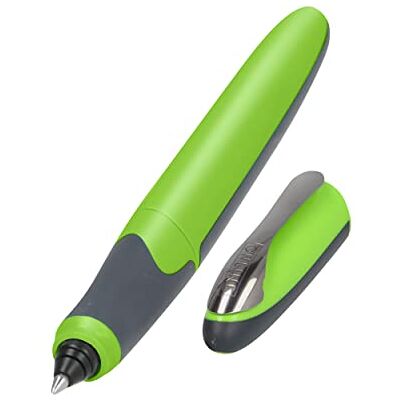 Online bläckpatroner-Rollerball Air Soft Green högkvalitativ bläckpenna i ergonomisk triangeldesign, grön/svart Magic Ball-teknik påfyllningsbar: Kombipatron eller 2 standardpatroner Online bläckpatroner-Rollerball Air Soft Green högkvalitativ bläckpenna i ergonomisk triangeldesign, grön/svart Magic Ball-teknik påfyllningsbar: Kombipatron eller 2 standardpatroner