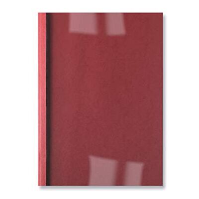 GBC LeatherGrain Thermo-Bindemappen, 100 stycken, A4, röd, 1,5 mm GBC LeatherGrain Thermo-Bindemappen, 100 stycken, A4, röd, 1,5 mm