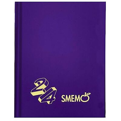 Smemoranda Skoldagbok 2023-2024, 16 månader, september 23 december 24, Skoldagbok Med Planner, 336 sidor, Styvt omslag, Lite 12 X 16,5 Cm, Lila Smemoranda Skoldagbok 2023-2024, 16 månader, september 23 december 24, Skoldagbok Med Planner, 336 sidor, Styvt omslag, Lite 12 X 16,5 Cm, Lila