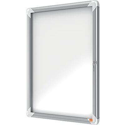 Nobo Låsbar Magnetisk Anslagstavla för Utomhusbruk, 4 x A4, Premium Plus, Vit, 1902577 Nobo Låsbar Magnetisk Anslagstavla för Utomhusbruk, 4 x A4, Premium Plus, Vit, 1902577