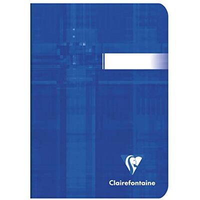 Clairefontaine 3640C häftklammerbundna anteckningsböcker, A6, enkel, 90 g, 48 ark blandade färger, paket med 10 Clairefontaine 3640C häftklammerbundna anteckningsböcker, A6, enkel, 90 g, 48 ark blandade färger, paket med 10