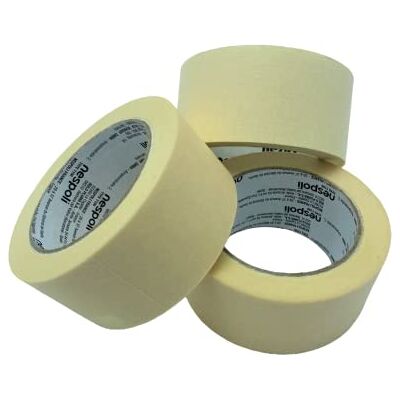 Nespoli 3-pack karossband, måleriband, lämnar inga rester, för att skydda ytorna vid utsmyckning (48 mm x 45 m, 3 stycken) Nespoli 3-pack karossband, måleriband, lämnar inga rester, för att skydda ytorna vid utsmyckning (48 mm x 45 m, 3 stycken)