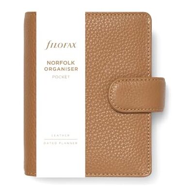 Filofax Pocket Norfolk Organiser mandel Filofax Pocket Norfolk Organiser mandel