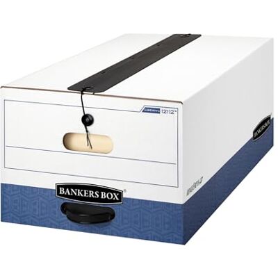 Bankers Box Liberty Plus tunga förvaringsboxar, lagliga, 12-pack (12112) Bankers Box Liberty Plus tunga förvaringsboxar, lagliga, 12-pack (12112)