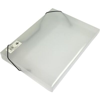 ARK A4 Klar plastlåda iv, kontor, elastiska dokumentförvaringsmappar (335 x 245 x 30 mm) av (14) ARK A4 Klar plastlåda iv, kontor, elastiska dokumentförvaringsmappar (335 x 245 x 30 mm) av (14)