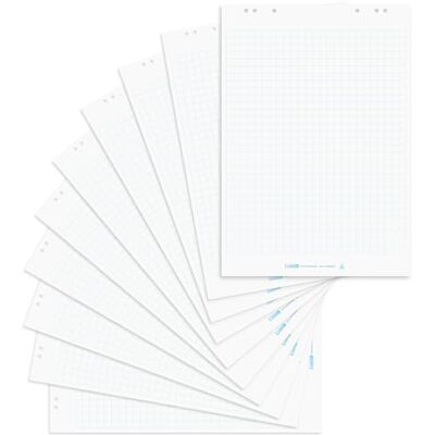 herlitz Landré blädderblock papper, rutat, med 20 ark per block, platt liggande, 10 stycken herlitz Landré blädderblock papper, rutat, med 20 ark per block, platt liggande, 10 stycken