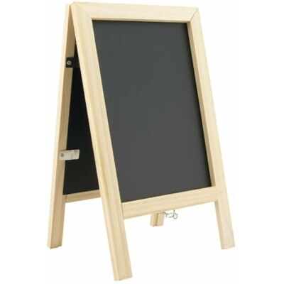 Securit Mini trottoar A5 svart tavla/affischhållare, vanligt lackerat trä (SBS-B-MNI) Securit Mini trottoar A5 svart tavla/affischhållare, vanligt lackerat trä (SBS-B-MNI)