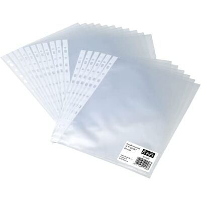 Bantex Broschyrfickor A4 budget, matt, tillverkade av polypropylenfolie 35 µ, 200 stycken Bantex Broschyrfickor A4 budget, matt, tillverkade av polypropylenfolie 35 µ, 200 stycken