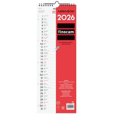 Finocam Väggkalender 2026 1 månad per sida januari december 2026 (12 månader) 2026 kalender att notera Neutral månadsplanerare svensk Finocam Väggkalender 2026 1 månad per sida januari december 2026 (12 månader) 2026 kalender att notera Neutral månadsplanerare svensk