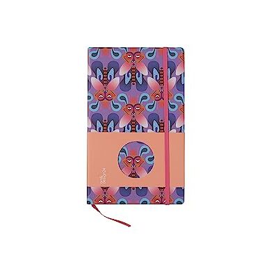 Design24 NATURALIA Anteckningsbok Elena Samistraro, bokmärke och elastiskt Fuchsia, 240 vita ark, papper 70 g, kartongfodral, 13 x 21 cm Design24 NATURALIA Anteckningsbok Elena Samistraro, bokmärke och elastiskt Fuchsia, 240 vita ark, papper 70 g, kartongfodral, 13 x 21 cm