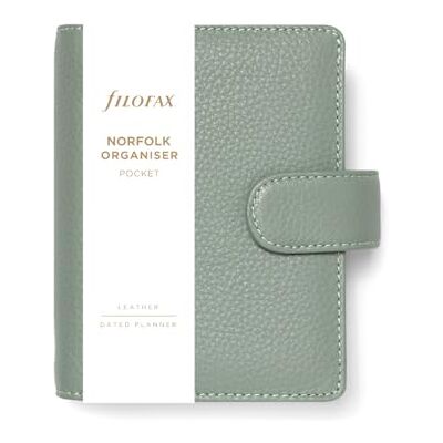 Filofax Pocket Norfolk arrangör salvia Filofax Pocket Norfolk arrangör salvia