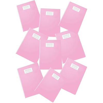 Pigna Pack med 25 x påslakan/Färgad Lackerad anteckningsbok, Ej transparent, f.to A4 Rosa, 0230516RS Pigna Pack med 25 x påslakan/Färgad Lackerad anteckningsbok, Ej transparent, f.to A4 Rosa, 0230516RS