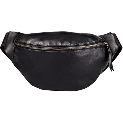Clairefontaine 410200C Sac banane en cuir Noir 30x16,2 cm Clairefontaine 410200C Sac banane en cuir Noir 30x16,2 cm