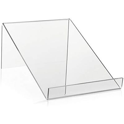 VITAdisplays Bokställ/bokstöd som varuhållare och bokhylla av original PLEXIGLAS® (210 x 300 x 90 mm) VITAdisplays Bokställ/bokstöd som varuhållare och bokhylla av original PLEXIGLAS® (210 x 300 x 90 mm)