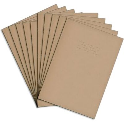 Rhino A4 träningsböcker, 64-sidor/blank pappersanteckningsbok, 10-pack, kontors- och skolmaterial för kontorsmaterial, buff Rhino A4 träningsböcker, 64-sidor/blank pappersanteckningsbok, 10-pack, kontors- och skolmaterial för kontorsmaterial, buff
