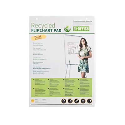 Bi-Office Earth blädderblock staffli dyna, enkel, 20 ark 55 gr/m² papper, A1 Bi-Office Earth blädderblock staffli dyna, enkel, 20 ark 55 gr/m² papper, A1