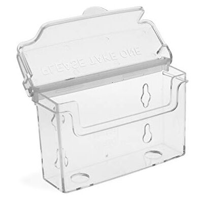 Taymar OD96 Bisitkortshållare, Genomsynlig, 10.6 x 3.2 x 6.2 cm x 2 stycken Taymar OD96 Bisitkortshållare, Genomsynlig, 10.6 x 3.2 x 6.2 cm x 2 stycken