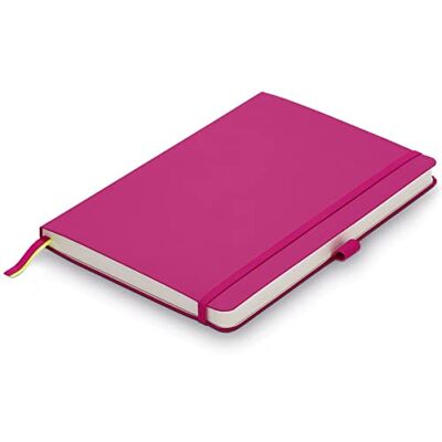 Lamy paper Softcover A6 Anteckningsbok 810 – format DIN A6 (102 x 144 mm) i rosa med -linjering, 192 sidor och elastiskt band Lamy paper Softcover A6 Anteckningsbok 810 – format DIN A6 (102 x 144 mm) i rosa med -linjering, 192 sidor och elastiskt band