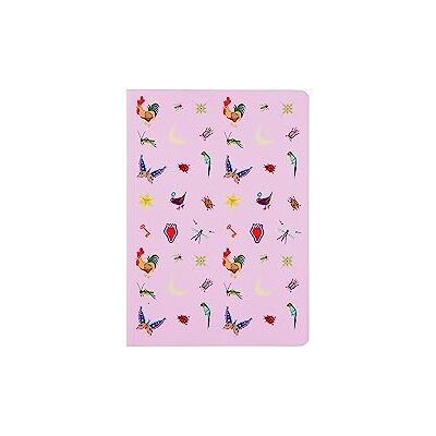 ART Design24 NATURALIA Fulvia anteckningsbok, 70 gr-papper, 100 vita prickade ark, A5-storlek, 15 x 21 cm ART Design24 NATURALIA Fulvia anteckningsbok, 70 gr-papper, 100 vita prickade ark, A5-storlek, 15 x 21 cm