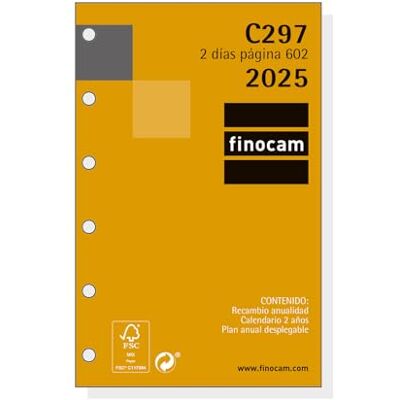 Finocam Klassisk årlig ersättning 2025 2 dagars sida januari 2025 december 2025 (12 månader) spanska Finocam Klassisk årlig ersättning 2025 2 dagars sida januari 2025 december 2025 (12 månader) spanska