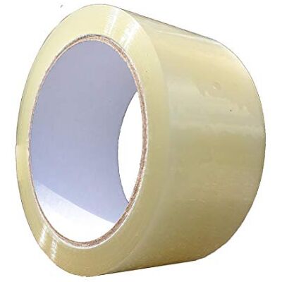 varivendo Pakettejp förpackningstejp förpackningstejp 50 mm x 66 m, transparent (6 rullar) varivendo Pakettejp förpackningstejp förpackningstejp 50 mm x 66 m, transparent (6 rullar)