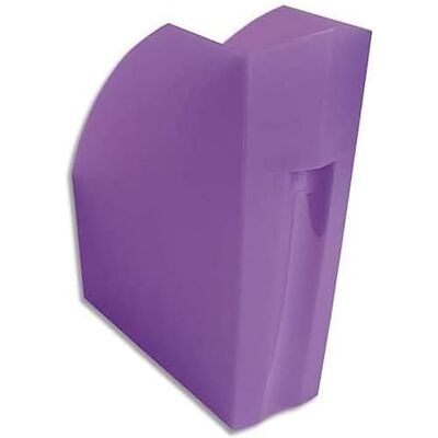 Exacompta Ref 18019D 1 THE MAGAZINE tidskriftshylla Mått 29,2 x 11 x 32 cm För A4-A4+ dokument, kataloger, tidskrifter Genomskinlig lila färg Exacompta Ref 18019D 1 THE MAGAZINE tidskriftshylla Mått 29,2 x 11 x 32 cm För A4-A4+ dokument, kataloger, tidskrifter Genomskinlig lila färg