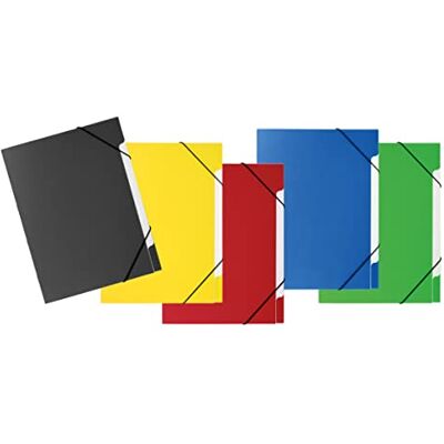 Pagna 41811-00 organisationsmappset Cool Basic PP 5 fack sorterade med 5 stycken Pagna 41811-00 organisationsmappset Cool Basic PP 5 fack sorterade med 5 stycken