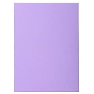 Exacompta Ref 850016E Förpackning med 250 pastellfärgade SUPER 60 g/m2 undermappar PEFC-certifierade undermappar storlek 22 x 31 cm för A4-format lilafärgad Exacompta Ref 850016E Förpackning med 250 pastellfärgade SUPER 60 g/m2 undermappar PEFC-certifierade undermappar storlek 22 x 31 cm för A4-format lilafärgad