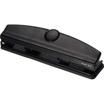 Esselte E:Hole Punch Q10 black Esselte E:Hole Punch Q10 black