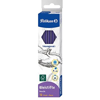 Pelikan CF12 HB penna ingen radergummi förpackning med 12 Pelikan CF12 HB penna ingen radergummi förpackning med 12