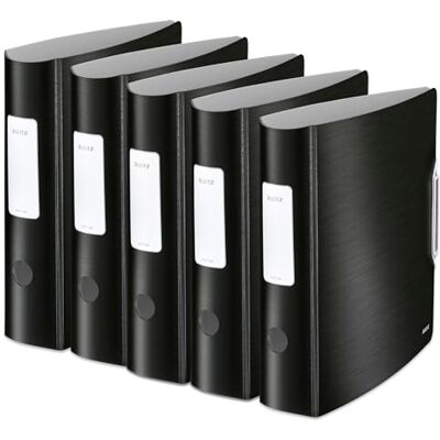 Leitz 11080094 mappar, A4, 82 mm, svart Leitz 11080094 mappar, A4, 82 mm, svart
