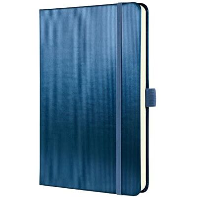 Sigel Co402 Premium Anteckningsbok Kvadratisk, A5, Inbunden, Blå Metallic, Tillverkad av Hållbart Papper Conceptum Sigel Co402 Premium Anteckningsbok Kvadratisk, A5, Inbunden, Blå Metallic, Tillverkad av Hållbart Papper Conceptum