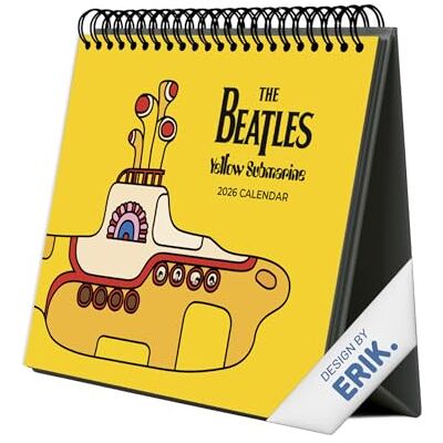 Grupo Erik Desk Calendar 2026 The Beatles Calendar 2026 Month To View Monthly Desk Planner, Desktop Gifts Under 10 Pounds The Beatles Gifts For Friends Grupo Erik Desk Calendar 2026 The Beatles Calendar 2026 Month To View Monthly Desk Planner, Desktop Gifts Under 10 Pounds The Beatles Gifts For Friends