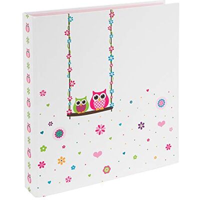 goldbuch 35043 samlarmapp DIN A4, skolmapp motiv uggla, ryggbredd 5 cm, motivmapp med konsttryck, mapp med 4 avdelare, multifunktionsmapp, vit/färgglad goldbuch 35043 samlarmapp DIN A4, skolmapp motiv uggla, ryggbredd 5 cm, motivmapp med konsttryck, mapp med 4 avdelare, multifunktionsmapp, vit/färgglad