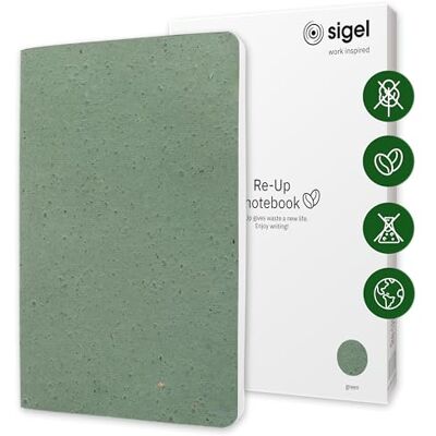 Sigel Ru102 Återvunnet Anteckningsblock Anteckningsbok Omupptagning, Kvadrat, Tjockt 100 G Papper, Ca. Sigel Ru102 Återvunnet Anteckningsblock Anteckningsbok Omupptagning, Kvadrat, Tjockt 100 G Papper, Ca.