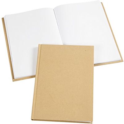 Creativ Skissbok, A5, 15 x 21 cm, brun, 1 st. Creativ Skissbok, A5, 15 x 21 cm, brun, 1 st.