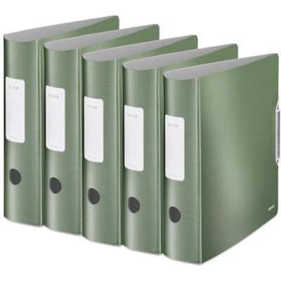 Leitz 11080053 pärm A4 82 mm rakt fönster Leitz 11080053 pärm A4 82 mm rakt fönster