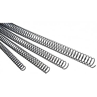 Fellowes 53150 – Pack med metalliska 50 spiraler, 30 mm, svart Fellowes 53150 – Pack med metalliska 50 spiraler, 30 mm, svart