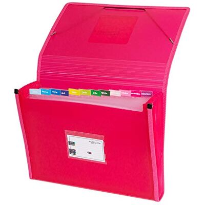 Grafoplás 02963054-matta med blåsdjur, foolscap, rosa Grafoplás 02963054-matta med blåsdjur, foolscap, rosa