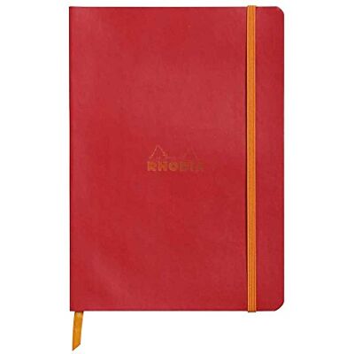 Rhodia 117463C Anteckningsbok, Röd, A5 Rhodia 117463C Anteckningsbok, Röd, A5