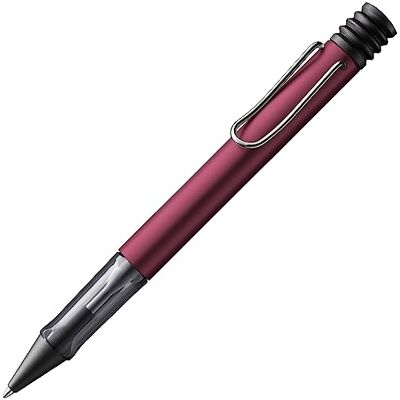 Lamy AL-star svart lila kulspetspenna – lätt kuli med transparent, ergonomiskt handtag och aluminiumhölje – inkl. stor kapacitet gruva M 16 i svart Lamy AL-star svart lila kulspetspenna – lätt kuli med transparent, ergonomiskt handtag och aluminiumhölje – inkl. stor kapacitet gruva M 16 i svart