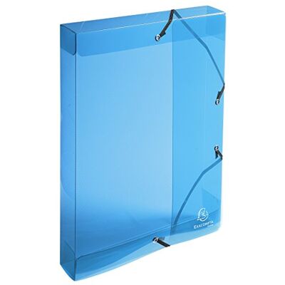 Exacompta Ref 59610E 1 arkivlåda med Crystal-elastik polypropylen 4 cm rygg mått 25 x 33 cm för A4-dokument slumpmässig färg levereras monterad Exacompta Ref 59610E 1 arkivlåda med Crystal-elastik polypropylen 4 cm rygg mått 25 x 33 cm för A4-dokument slumpmässig färg levereras monterad