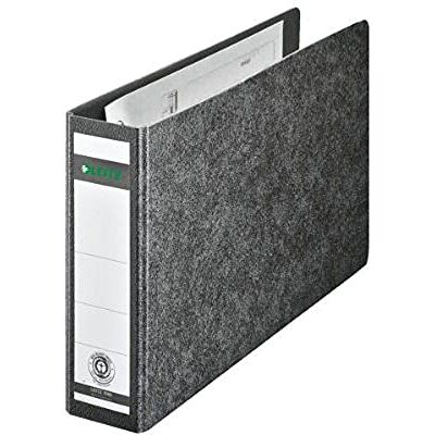 Leitz 10660000 kvalitetsmapp (för specialformat, hård kartong (RC) med molnmarmor-kashmir, A5 quer, 5,5 cm ryggbredd, 56 x 174 x 288 mm) svart Leitz 10660000 kvalitetsmapp (för specialformat, hård kartong (RC) med molnmarmor-kashmir, A5 quer, 5,5 cm ryggbredd, 56 x 174 x 288 mm) svart
