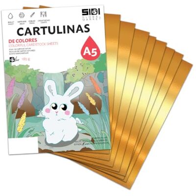 Global SIDI Kartong Guld Metallisk Glansigt (metallguld, 125 ark) Global SIDI Kartong Guld Metallisk Glansigt (metallguld, 125 ark)