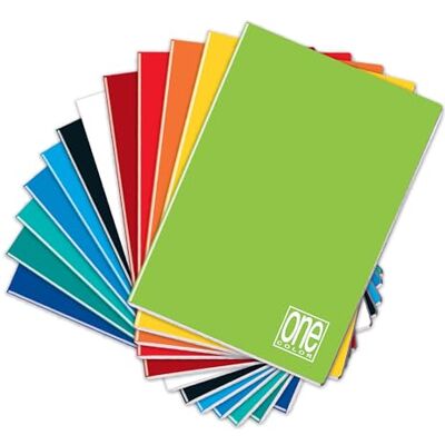 Blasetti 1405 One Color häfte, A5, C, linjerad, 40 + R FF, 10 stycken Blasetti 1405 One Color häfte, A5, C, linjerad, 40 + R FF, 10 stycken